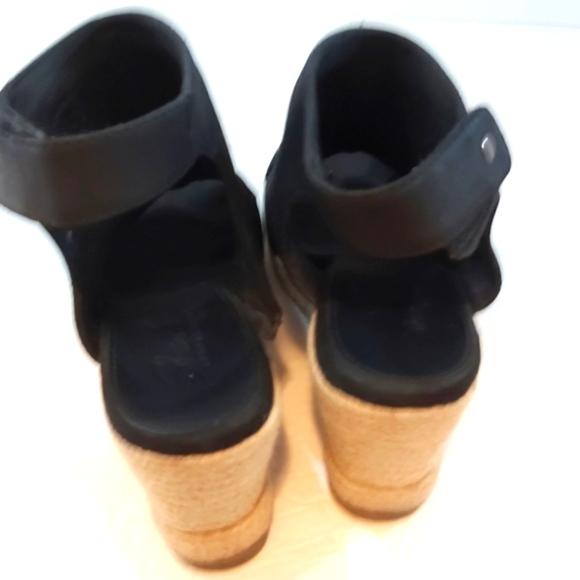 SKECHERS | Women's Indigo Sky Love Dust Espadrille Wedges Black Size 8 - Picture 4 of 8